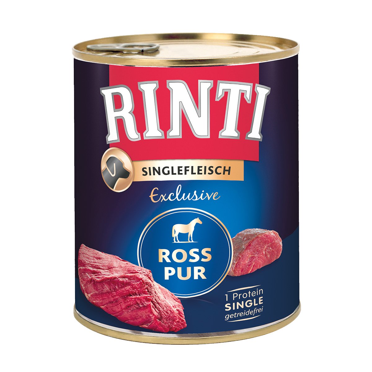 Rinti Singlefleisch Ross pur 12x800g von Rinti