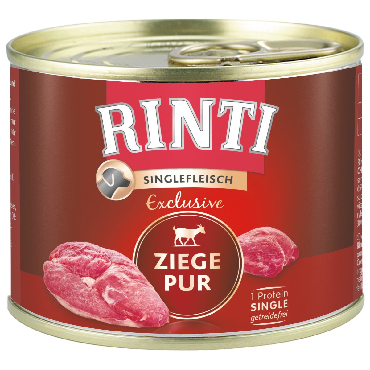 Rinti Singlefleisch Exclusive Ziege pur 24x185g von Rinti