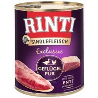RINTI Singlefleisch Geflügel pur exclusive 24x800 g von Rinti