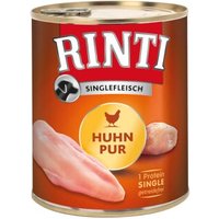 RINTI Singlefleisch Huhn pur 12x800 g von Rinti