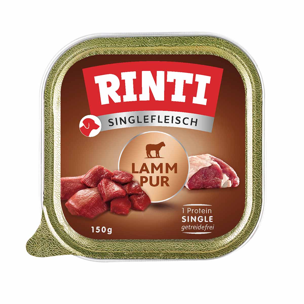 RINTI Singlefleisch Lamm Pur 10x150g RINTI Singlefleisch Lamm Pur 10x150g von Rinti