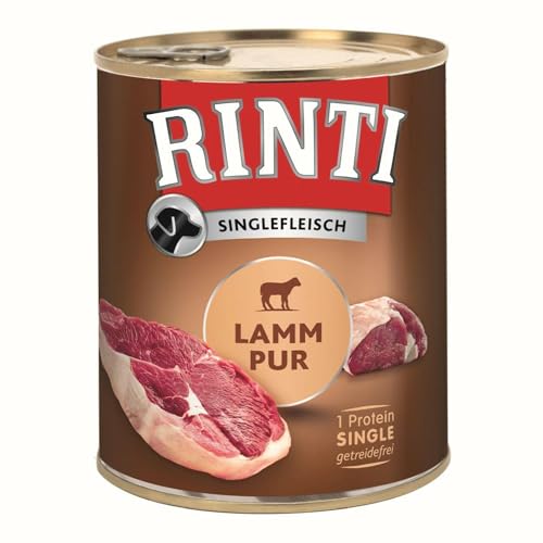 RINTI Singlefleisch Lamm Pur 6 x 800 g von Rinti