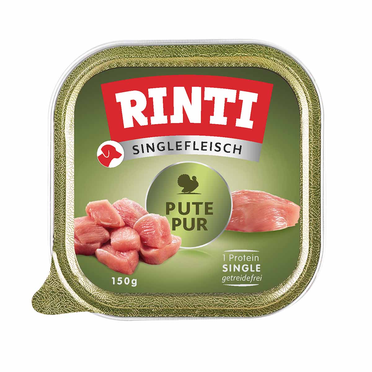 RINTI Singlefleisch Pute Pur 10x150g RINTI Singlefleisch Pute Pur 10x150g von Rinti