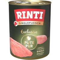 RINTI Singlefleisch Pute pur 12x800 g von Rinti