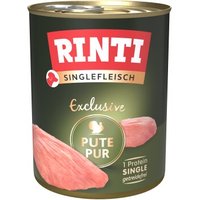 RINTI Singlefleisch Pute pur 12x800 g von Rinti