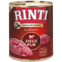 RINTI Singlefleisch Ziege pur exclusive 12x800 g von Rinti