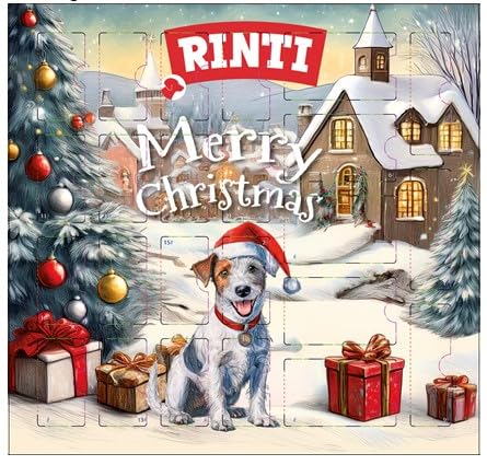 Rinti Adventskalender 2025 für Hunde – 24 köstliche Überraschungen in der Vorweihnachtszeit von Rinti