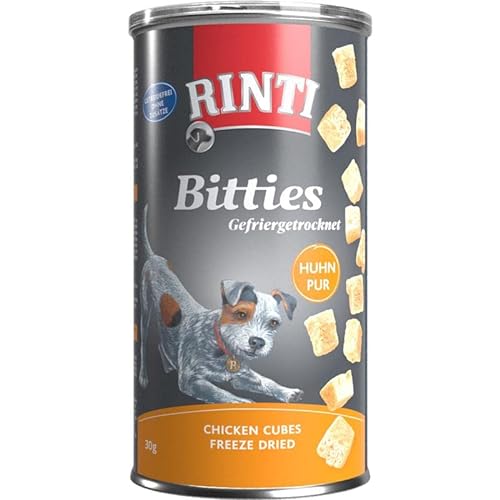 Rinti Bitties Huhn Pur Freeze Dried | 12x 30g von Rinti