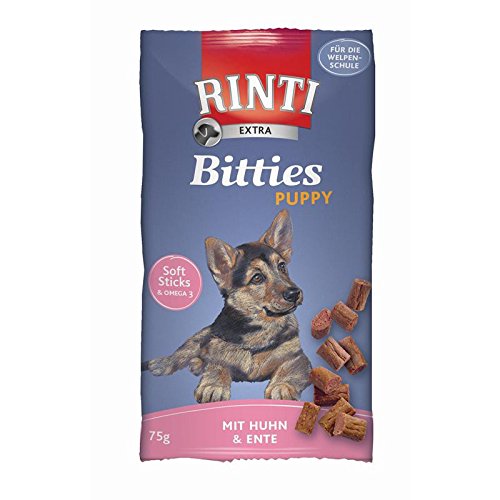 Rinti | Bitties Puppy Huhn und Ente |16 x 75 g Rinti | Bitties Puppy Huhn und Ente |16 x 75 g von Rinti