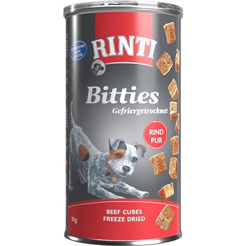 Rinti Bitties Rind Pur Freeze Dried | 12x 30g von Rinti