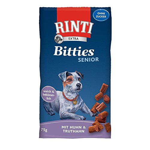Rinti | Bitties Senior Huhn & Truthahn | 16 x 75 g Rinti | Bitties Senior Huhn & Truthahn | 16 x 75 g von Rinti
