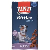 RINTI Bitties Senior Huhn & Truthahn 16x75g von Rinti