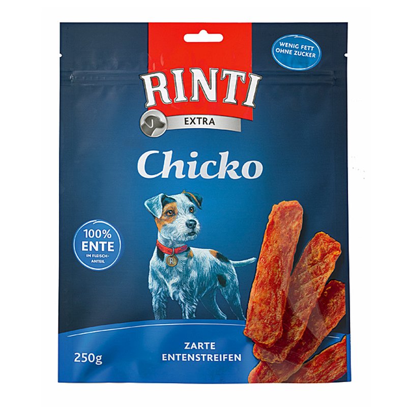 Rinti Chicko Enten-Filetstreifen - 4 x 250g (20,95 € pro 1 kg) von Rinti