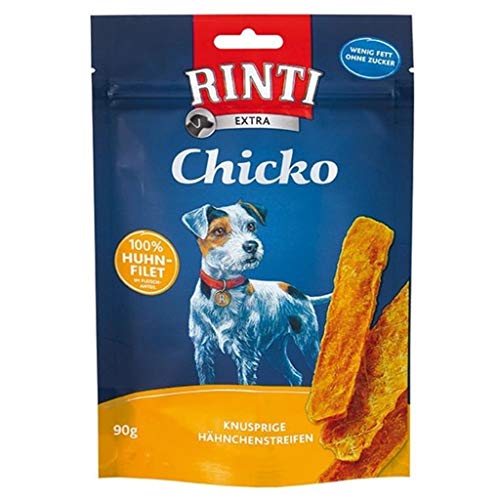 Rinti Chicko Knusprige Hähnchenstreifen 90g Rinti Chicko Knusprige Hähnchenstreifen 90g von Rinti