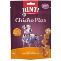 RINTI Chicko Plus Käsewürfel, Huhn mit Käse 12x80 g von Rinti