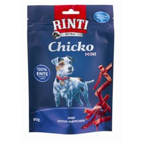 Rinti EXTRA Chicko Mini Ente Größe 6 x 80g Rinti EXTRA Chicko Mini Ente Größe 6 x 80g von Rinti