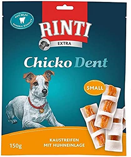 RINTI Chicko Dent Huhn Small 150 g (9er Pack) von Rinti