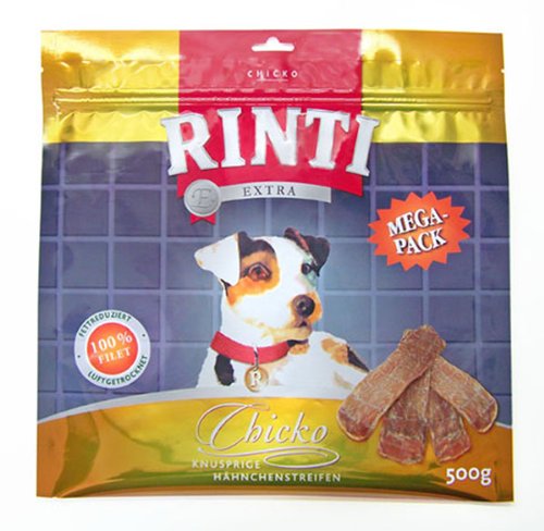Rinti | Extra Chicko Knusprige Hähnchenstreifen | 5 x 500 g Rinti | Extra Chicko Knusprige Hähnchenstreifen | 5 x 500 g von Rinti