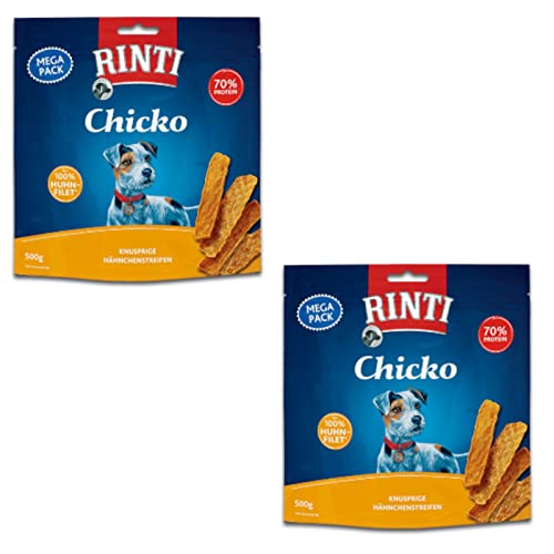 Rinti Extra Snack Chicko Huhn Megapack für Hunde - Doppelpack - 2 x 500g von Rinti