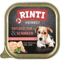 RINTI Feinest Adult Geflügel pur & Schinken 11x150 g von Rinti