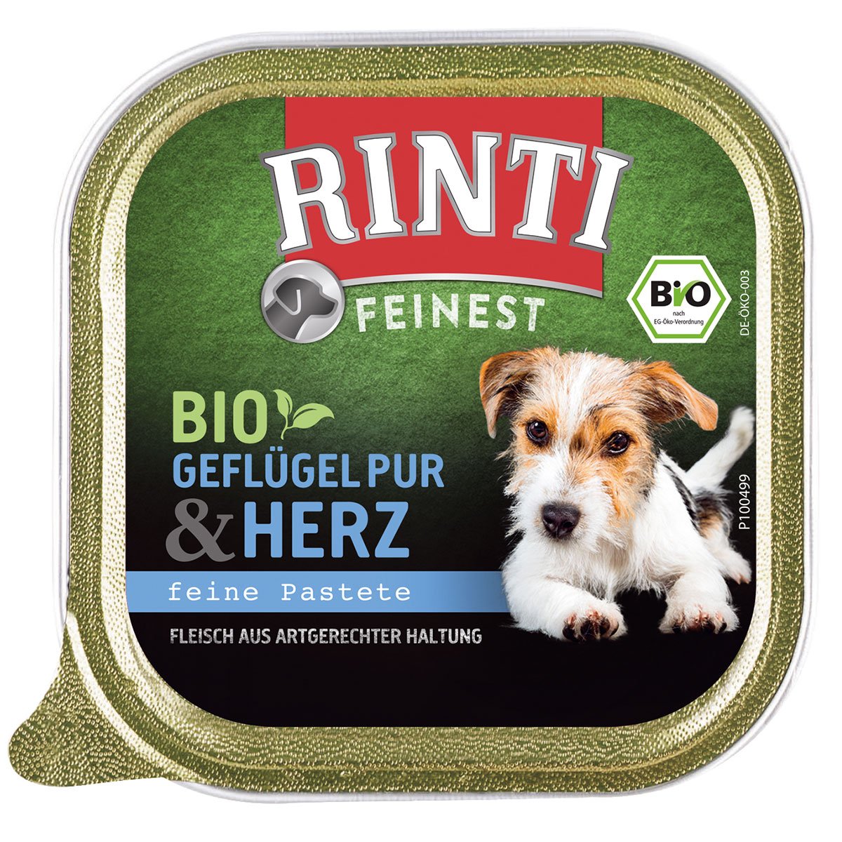 Rinti Feinest Bio Geflügel pur & Herz 22x150g von Rinti