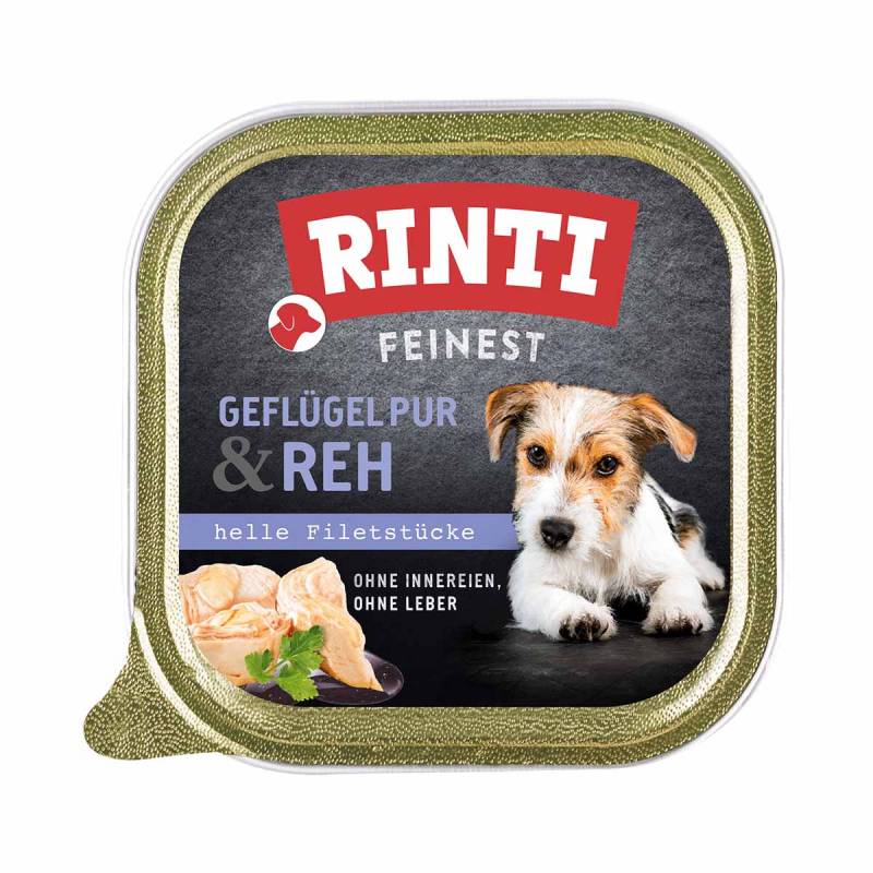 Rinti Feinest Geflügel pur & Reh 44x150g von Rinti