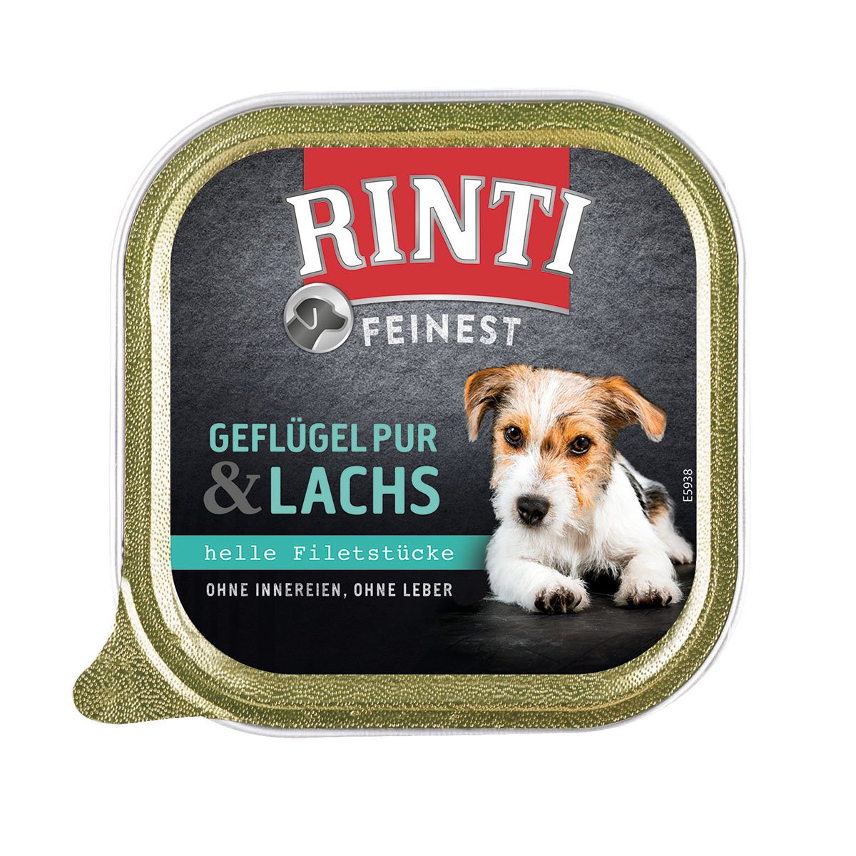 Rinti Feinest Geflügel pur & Lachs 44x150g von Rinti