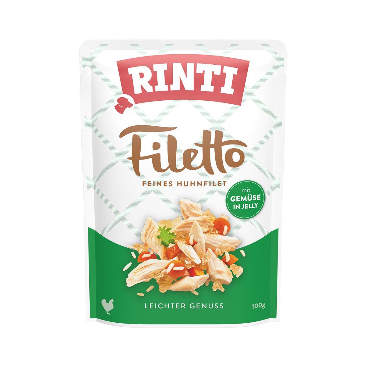 Rinti Filetto Huhn & Gemüse in Jelly 24x100g Rinti Filetto Huhn & Gemüse in Jelly 24x100g von Rinti