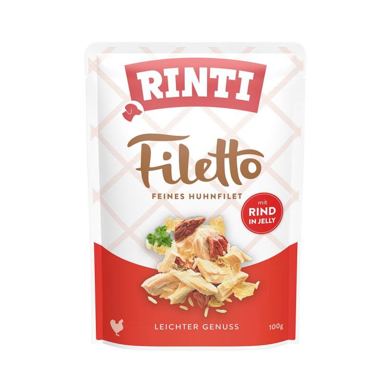 Rinti Filetto Huhn & Rind in Jelly 24x100g Rinti Filetto Huhn & Rind in Jelly 24x100g von Rinti