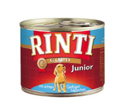 Rinti | Gold Junior Geflügel | 12 x 185 g von Glracd