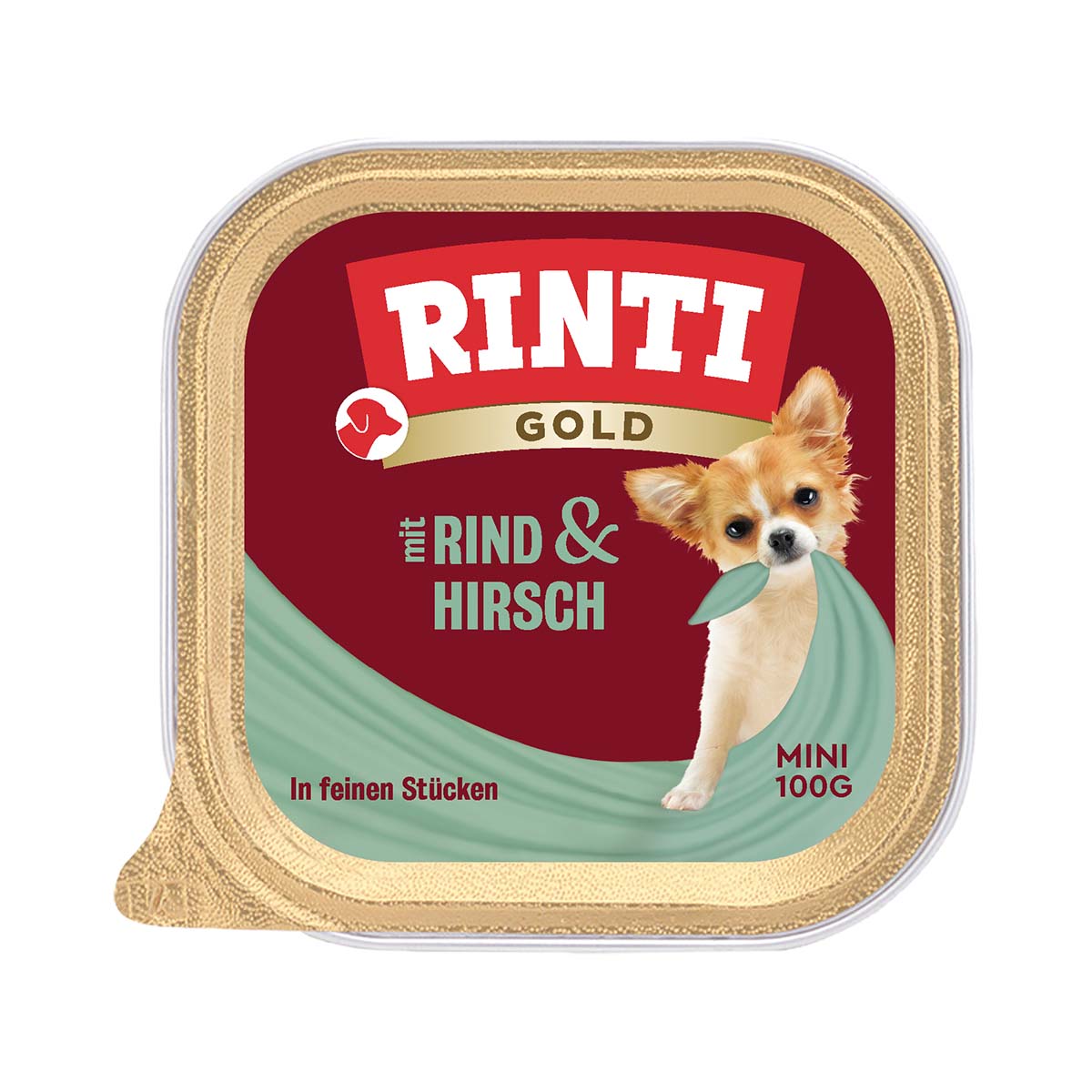 Rinti Gold Mini feine Stückchen von Hirsch & Rind 16x100g Rinti Gold Mini feine Stückchen von Hirsch & Rind 16x100g von Rinti