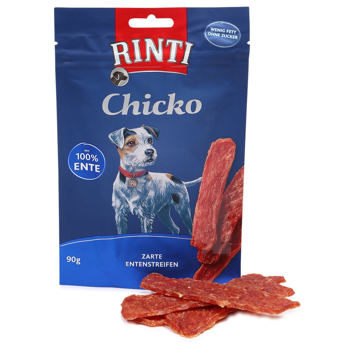 Rinti Hundesnack Extra Chicko Ente 100% Fleisch 4x90g Rinti Hundesnack Extra Chicko Ente 100% Fleisch 4x90g von Rinti