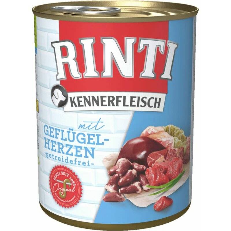 Rinti Kennerfleisch Geflügelherzen 800 g (3,49 € pro 1 kg) von Rinti