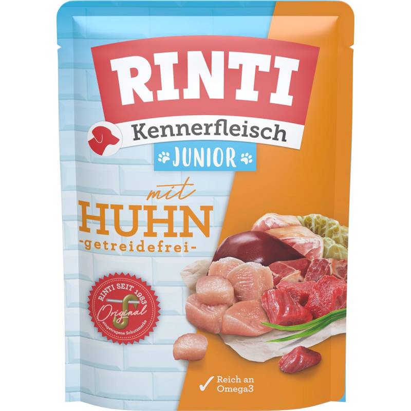 Rinti Kennerfleisch Junior Huhn 10x400 g von Rinti