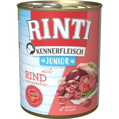 Rinti Kennerfleisch Junior Rind 800g - Sie erhalten 12 Packung/en; Packungsinhalt 0,8 kg Rinti Kennerfleisch Junior Rind 800g - Sie erhalten 12 Packung/en; Packungsinhalt 0,8 kg von Rinti