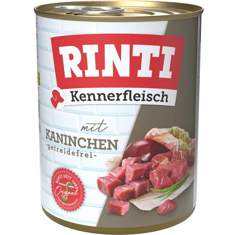 Rinti Kennerfleisch Kaninchen 12x800 g von Rinti