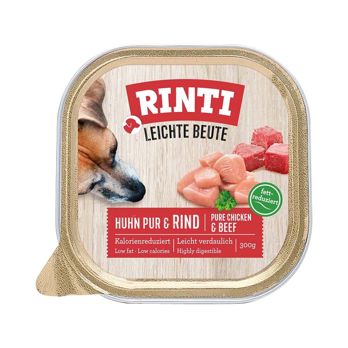 Rinti Leichte Beute Huhn pur & Rind 18x300g von Rinti