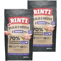 RINTI MAX-I-MUM Senior Huhn 2x12 kg von Rinti