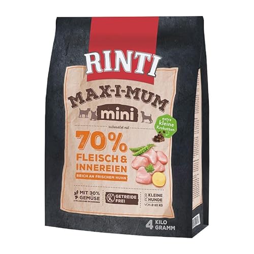 Rinti Max-i-Mum Mini Adult Huhn | 4kg von Rinti