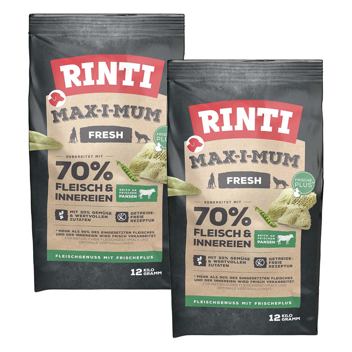 Rinti Max-i-Mum Pansen 2x12kg Rinti Max-i-Mum Pansen 2x12kg von Rinti