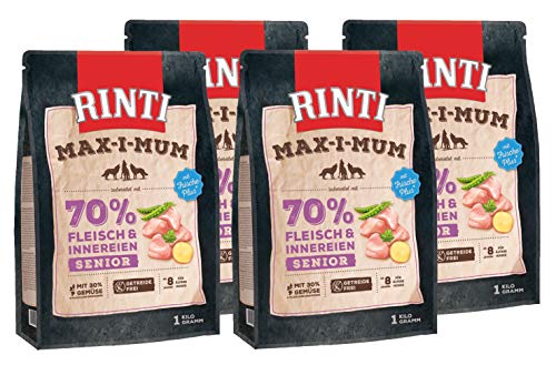 RINTI MAX-I-MUM Senior Huhn 4x1kg von Rinti