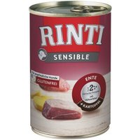 RINTI Sensible 12x400g Ente & Hühnerleber von Rinti