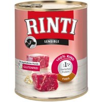 RINTI Sensible Rind & Reis 12x800 g von Rinti