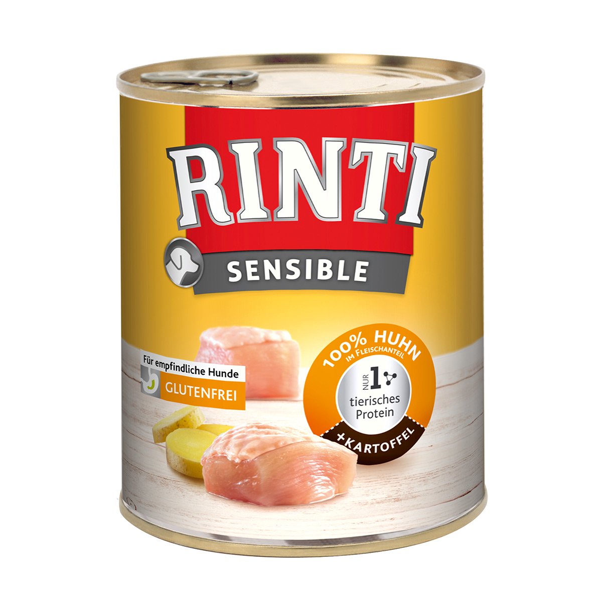 Rinti Sensible Huhn und Kartoffel 24x800g von Rinti