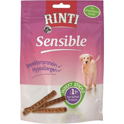 Rinti Sensible Insekt Sticks | 12x 50g Hundesnacks von Rinti