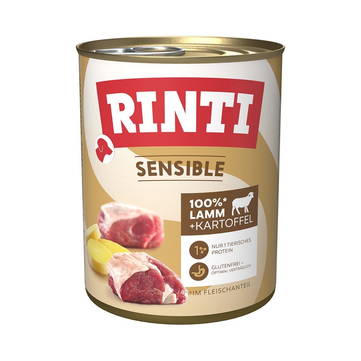 Rinti Sensible Lamm & Kartoffel 12x800g von Rinti