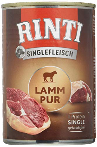 Rinti Sensible Pur Lamm pur, 12er Pack (12 x 400 g) von Rinti