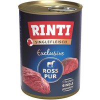 RINTI Singlefleisch Exclusive Ross pur 12x400 g von Rinti
