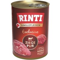 RINTI Singlefleisch Exclusive Ziege pur 12x400 g von Rinti