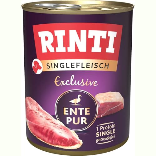Rinti Singlefleisch Exclusive Ente Pur , 6 X 800 G von Rinti